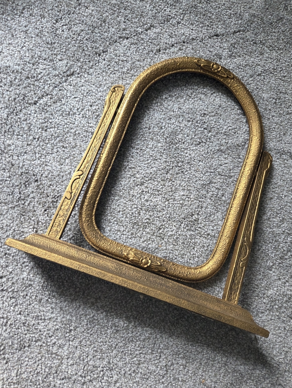 Antique Gold Tabletop Frame